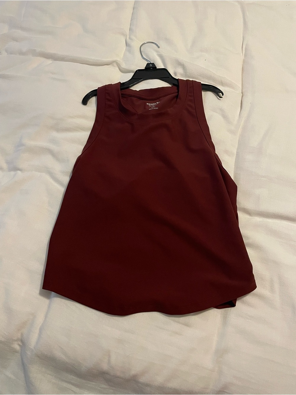 Old Navy Women's Burgundy Sleeveless Tank Top